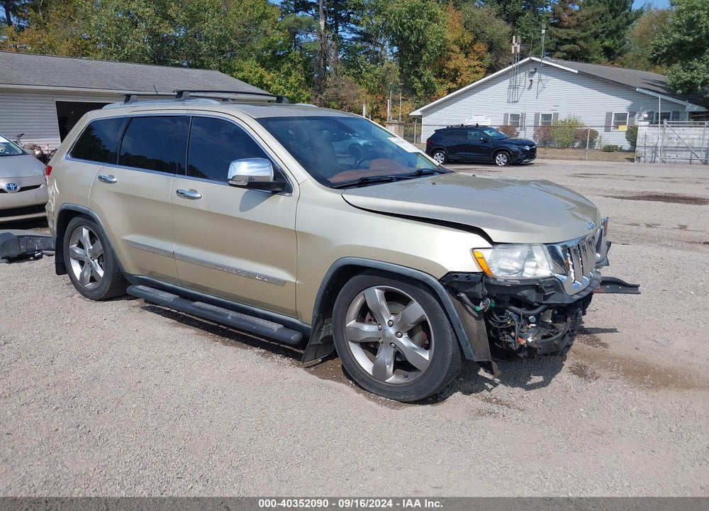 2011 JEEP GRAND CHEROKEE OVERLAND VIN: 1J4RR6GG4BC617433