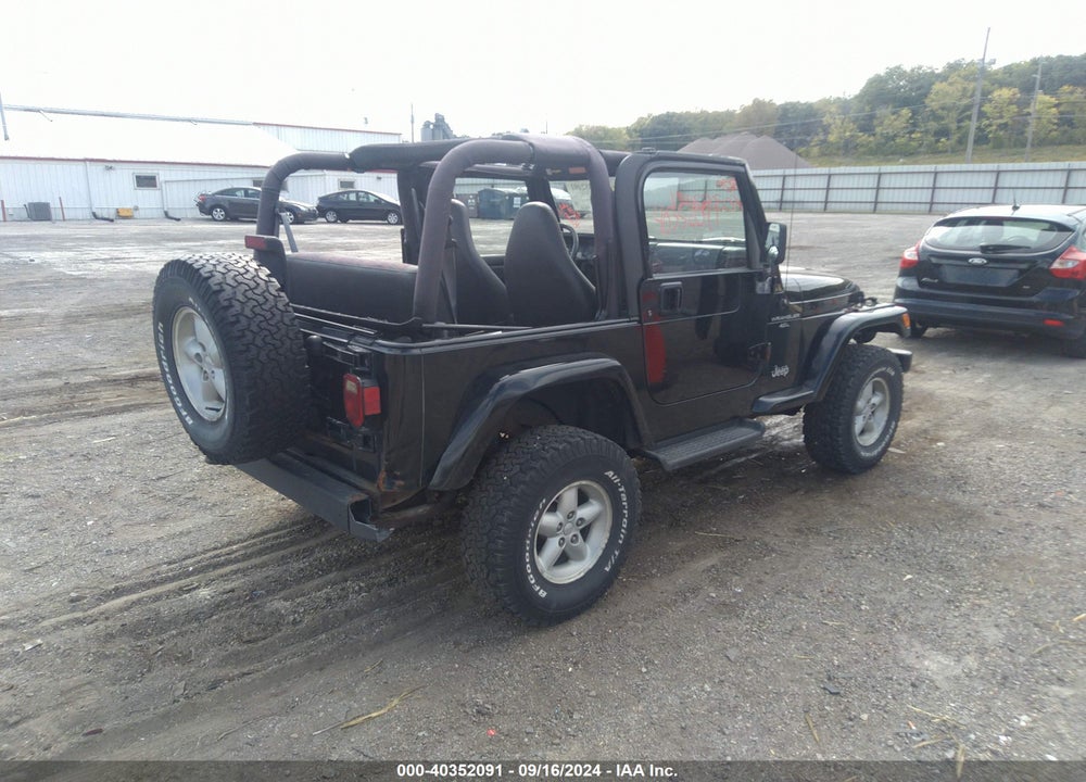 1999 JEEP WRANGLER SPORT VIN: 1J4FY19S6XP457212