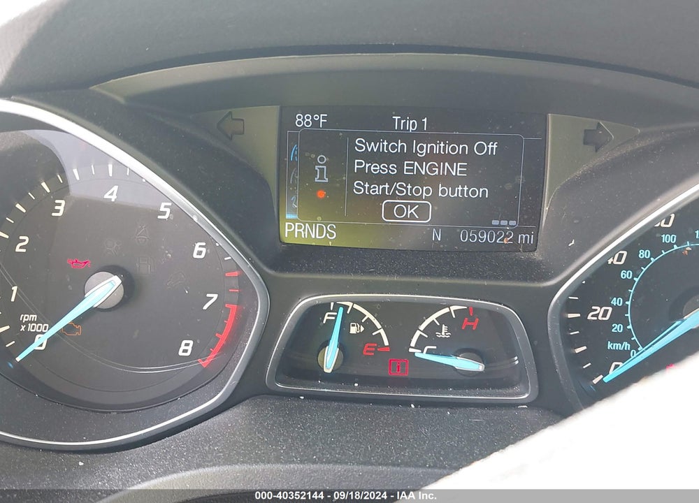 2016 FORD ESCAPE TITANIUM VIN: 1FMCU0J90GUC50934