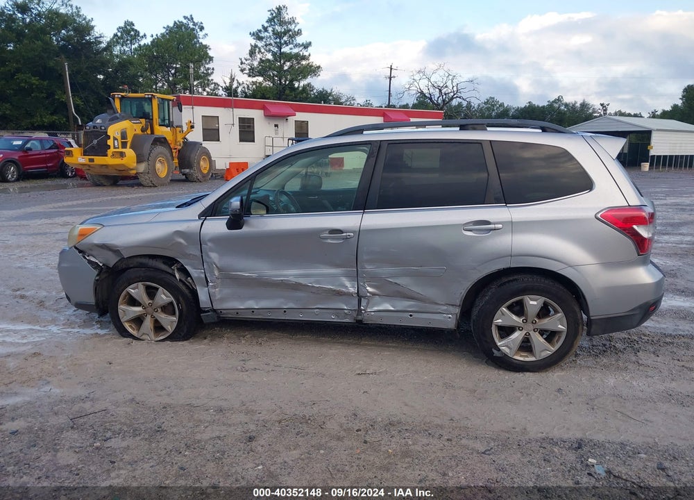 2014 SUBARU FORESTER 2.5I TOURING VIN: JF2SJAPC3EH550590