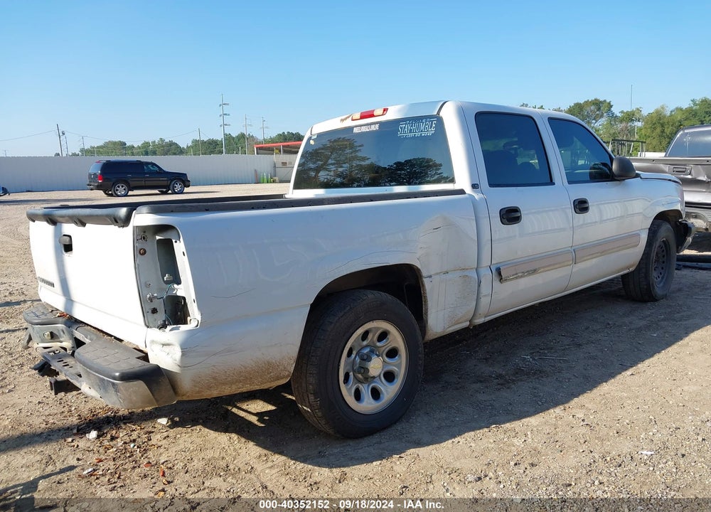 2006 CHEVROLET SILVERADO 1500 LS VIN: 2GCEC13V961315807