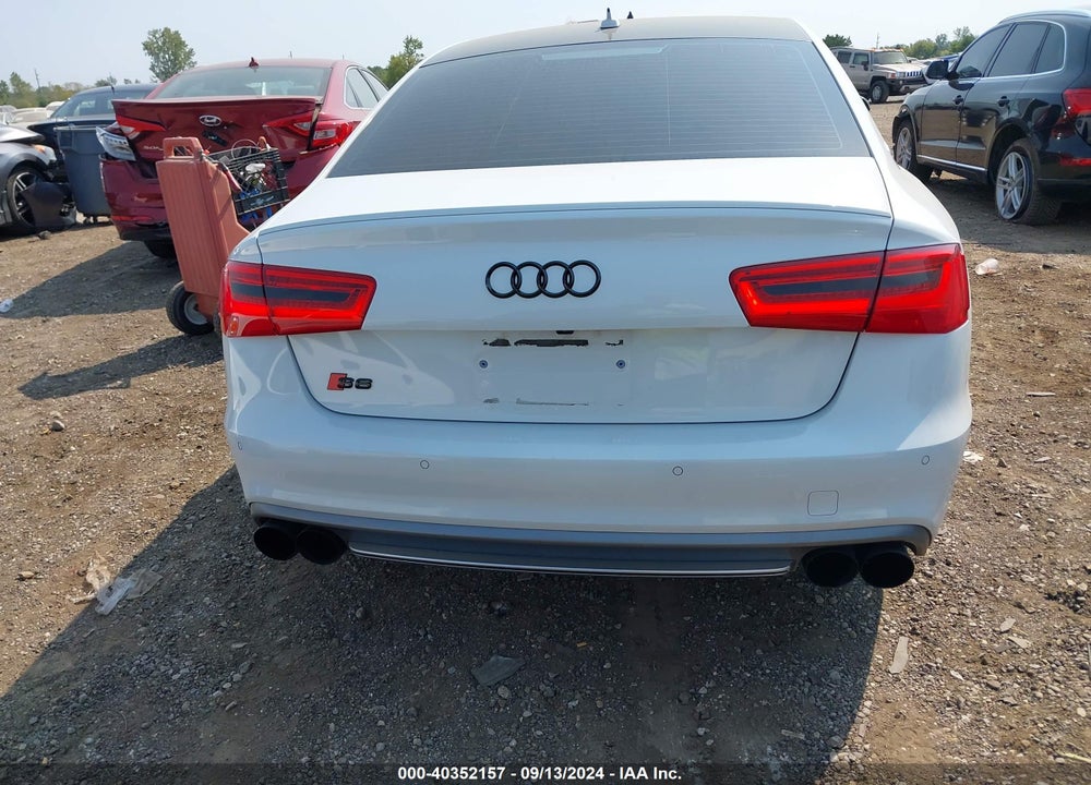 2013 AUDI S6 4.0T PRESTIGE VIN: WAUF2AFC2DN106256