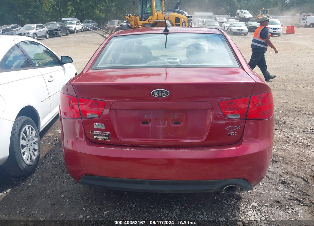 2010 KIA FORTE SX VIN: KNAFW4A32A5064843