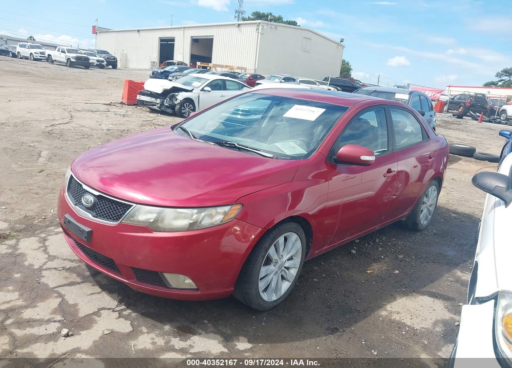 2010 KIA FORTE SX VIN: KNAFW4A32A5064843
