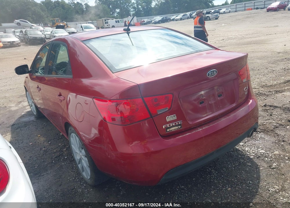 2010 KIA FORTE SX VIN: KNAFW4A32A5064843