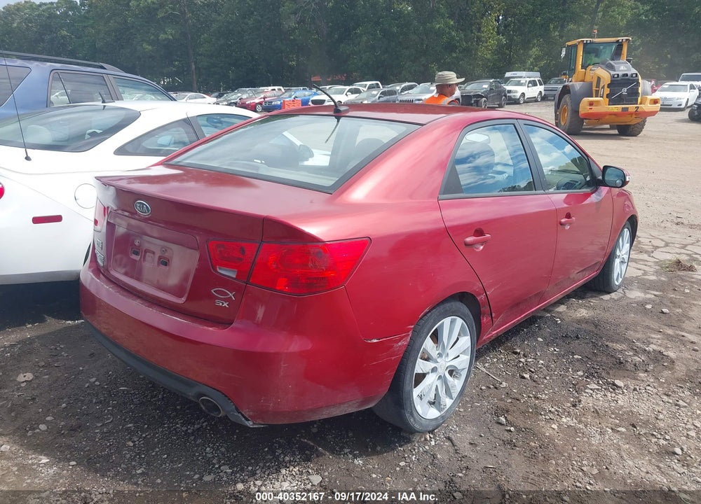2010 KIA FORTE SX VIN: KNAFW4A32A5064843