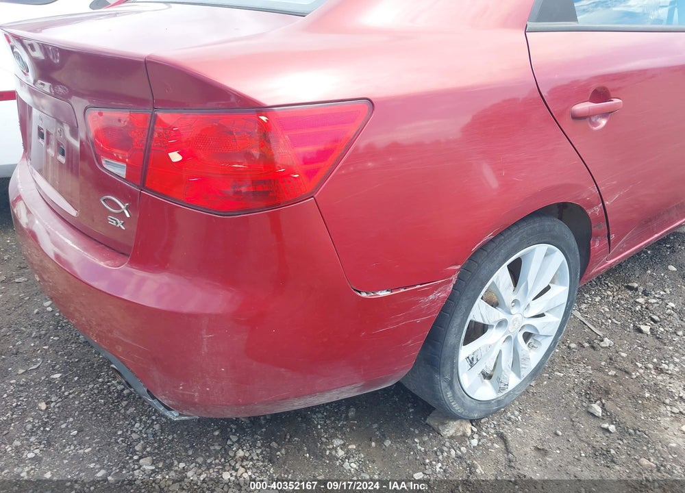 2010 KIA FORTE SX VIN: KNAFW4A32A5064843