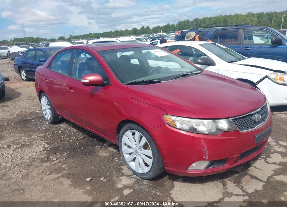 2010 KIA FORTE SX VIN: KNAFW4A32A5064843