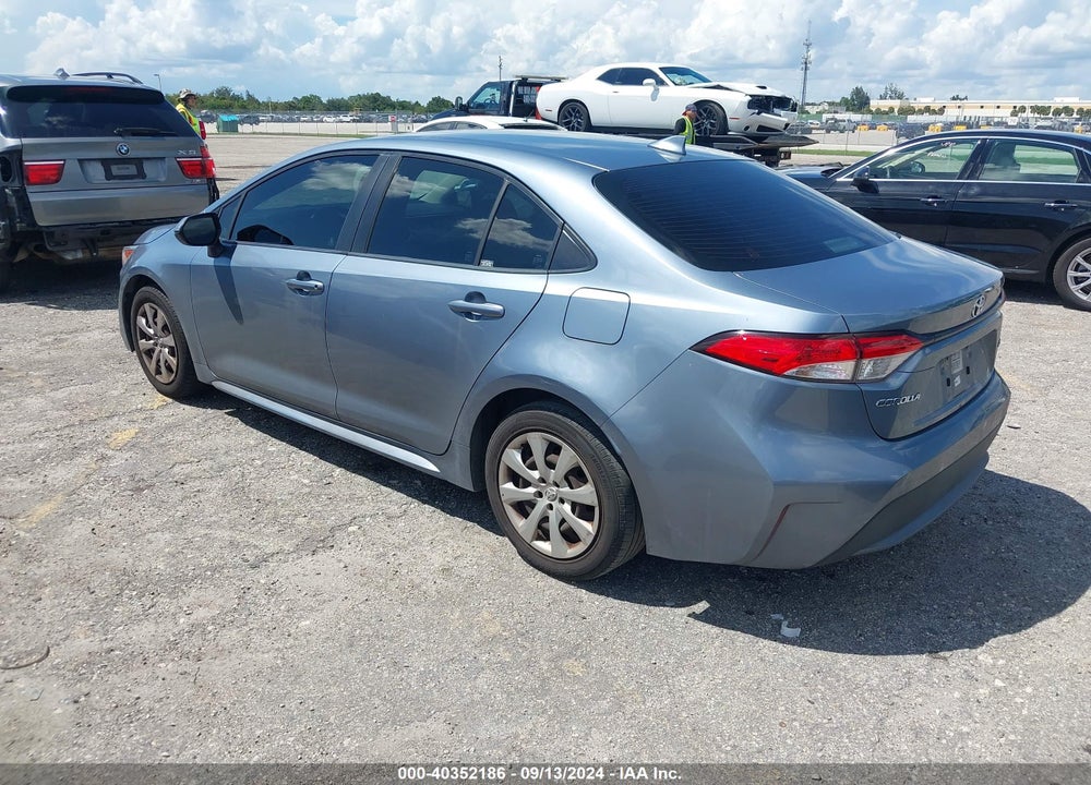 2021 TOYOTA COROLLA LE VIN: JTDEPMAE6MJ126768
