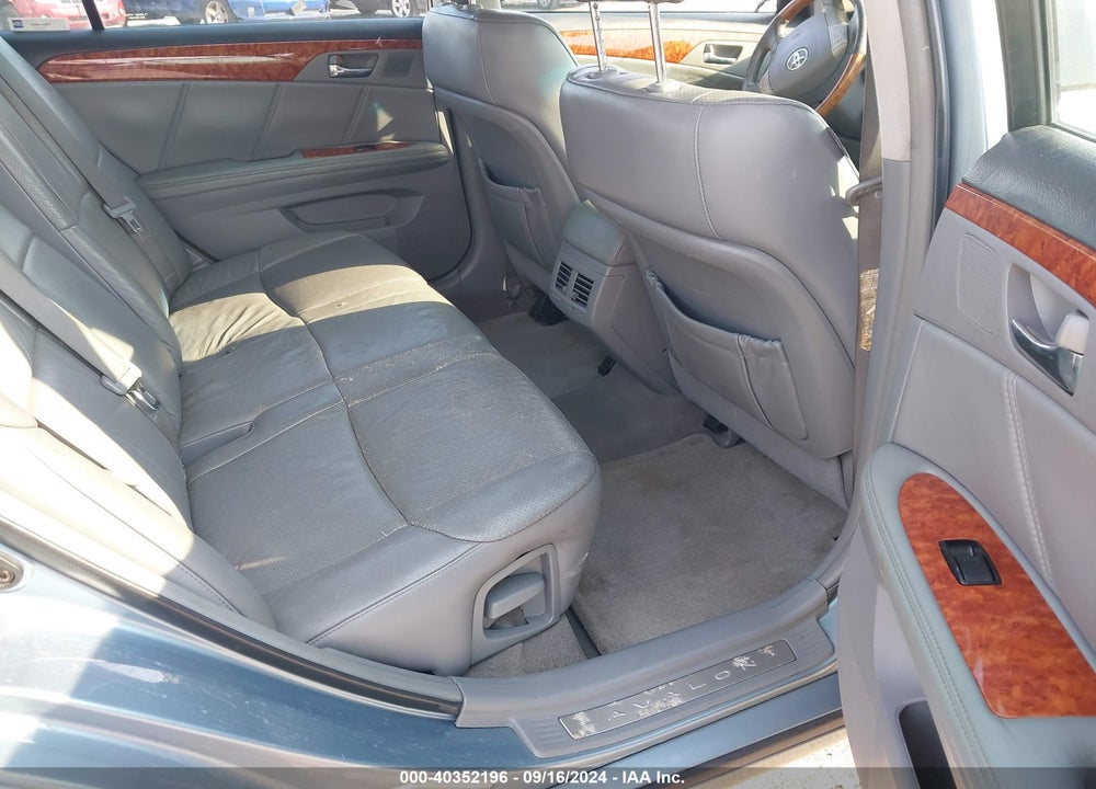 2006 TOYOTA AVALON LIMITED VIN: 4T1BK36B86U062739