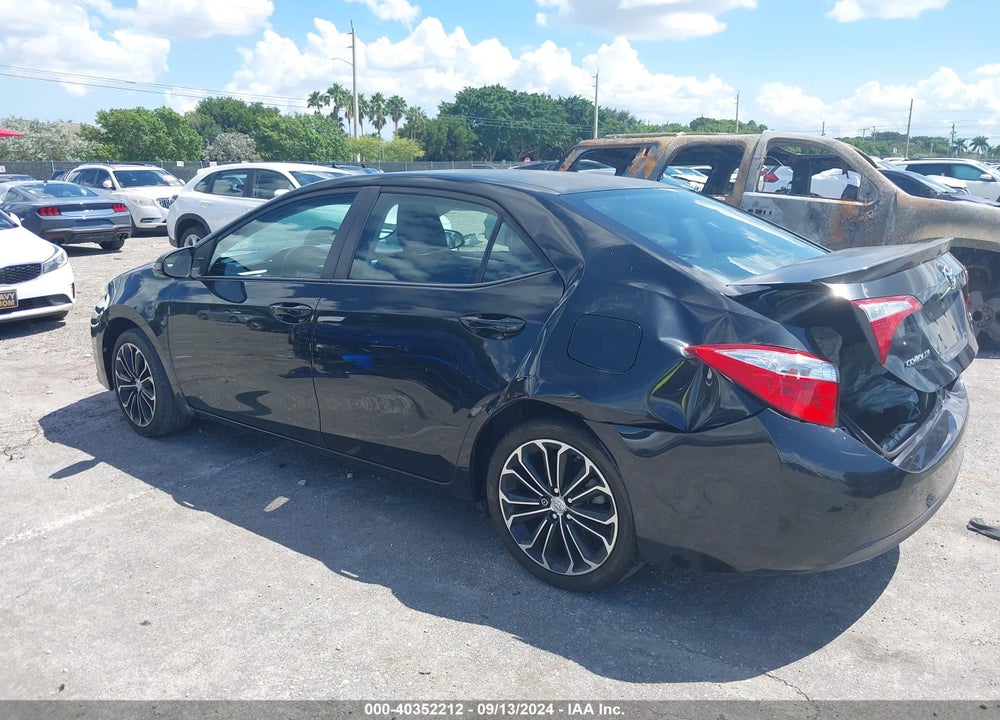 2015 TOYOTA COROLLA S PLUS VIN: 5YFBURHE1FP361527