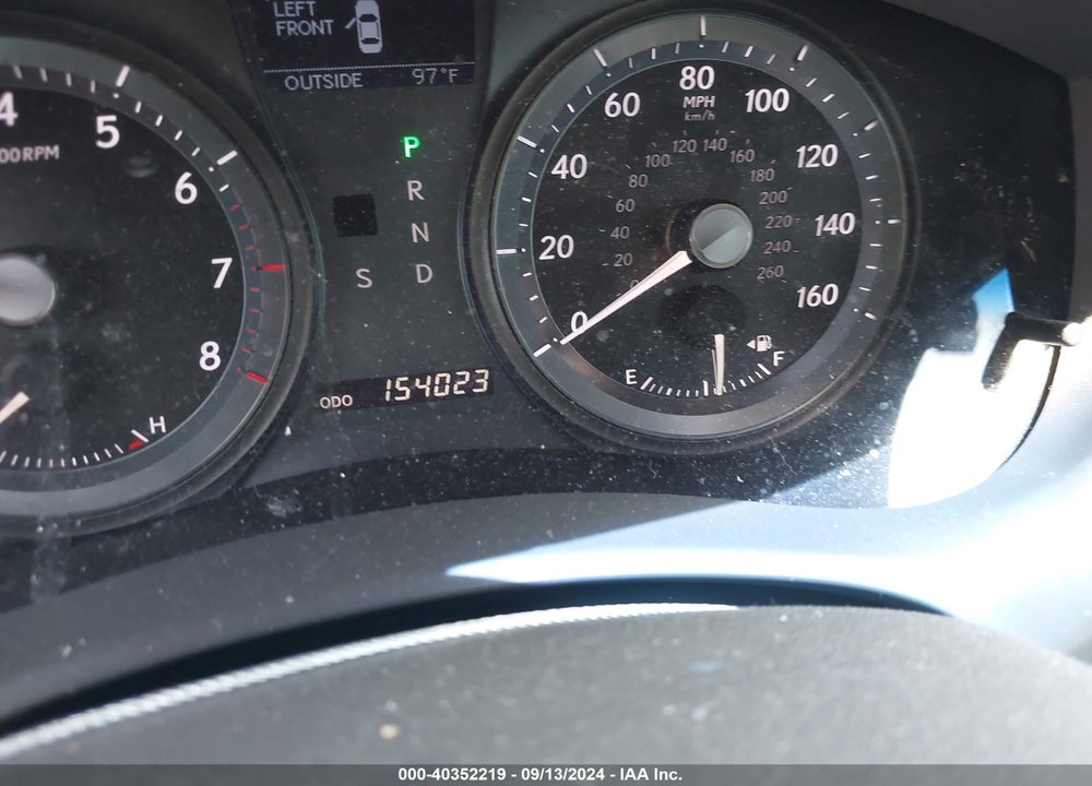 2008 LEXUS ES 350 VIN: JTHBJ46G882255575