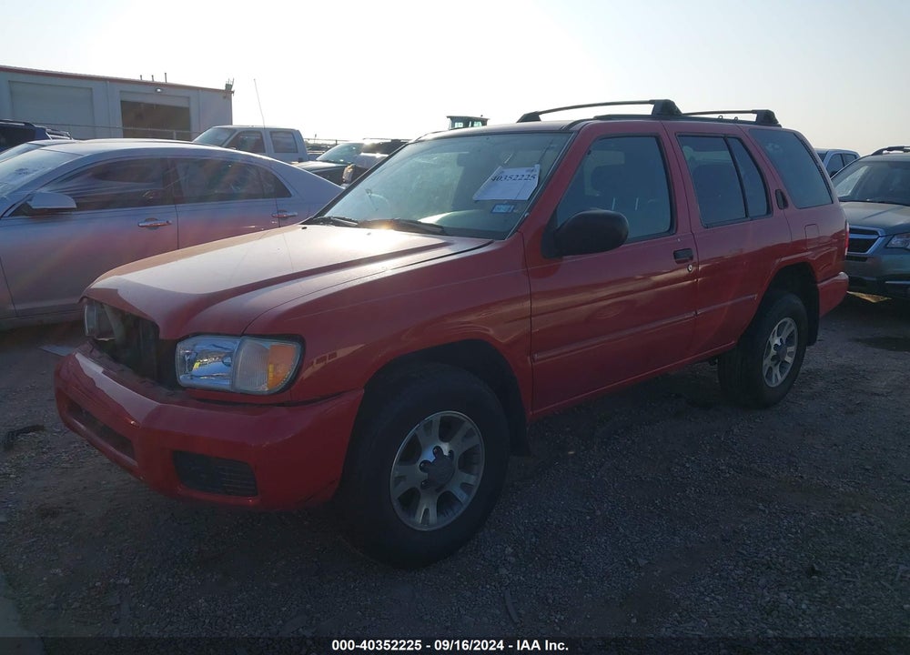 2001 NISSAN PATHFINDER XE VIN: JN8DR07X11W513450