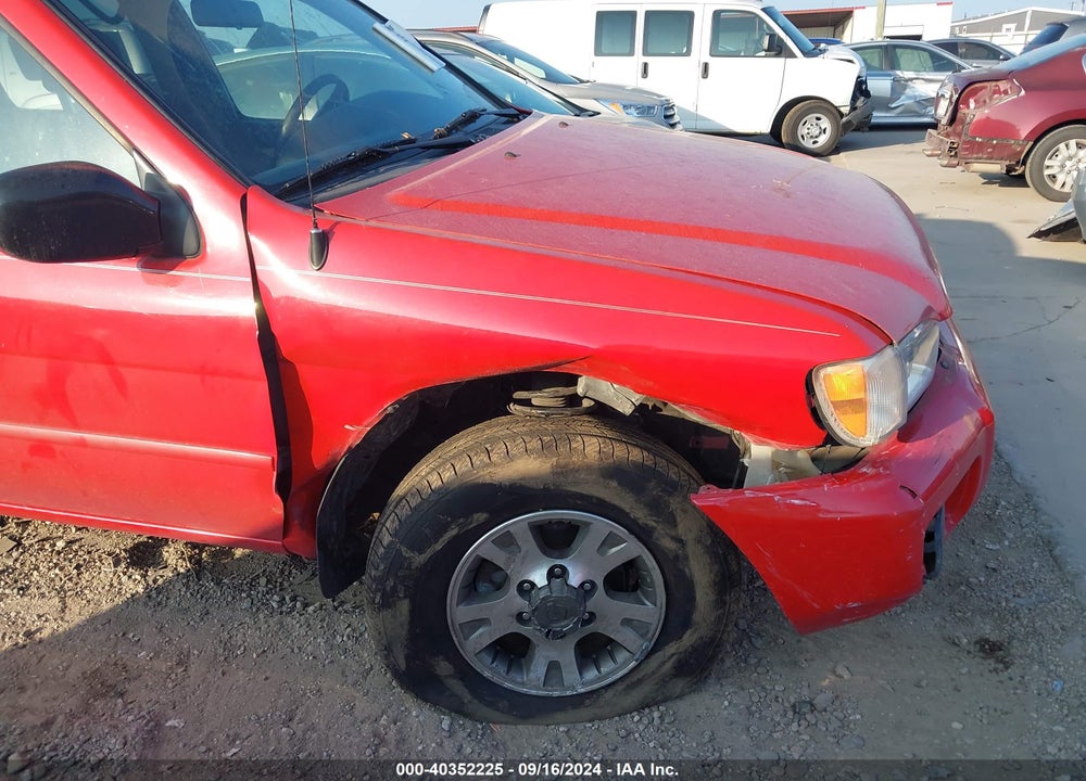 2001 NISSAN PATHFINDER XE VIN: JN8DR07X11W513450