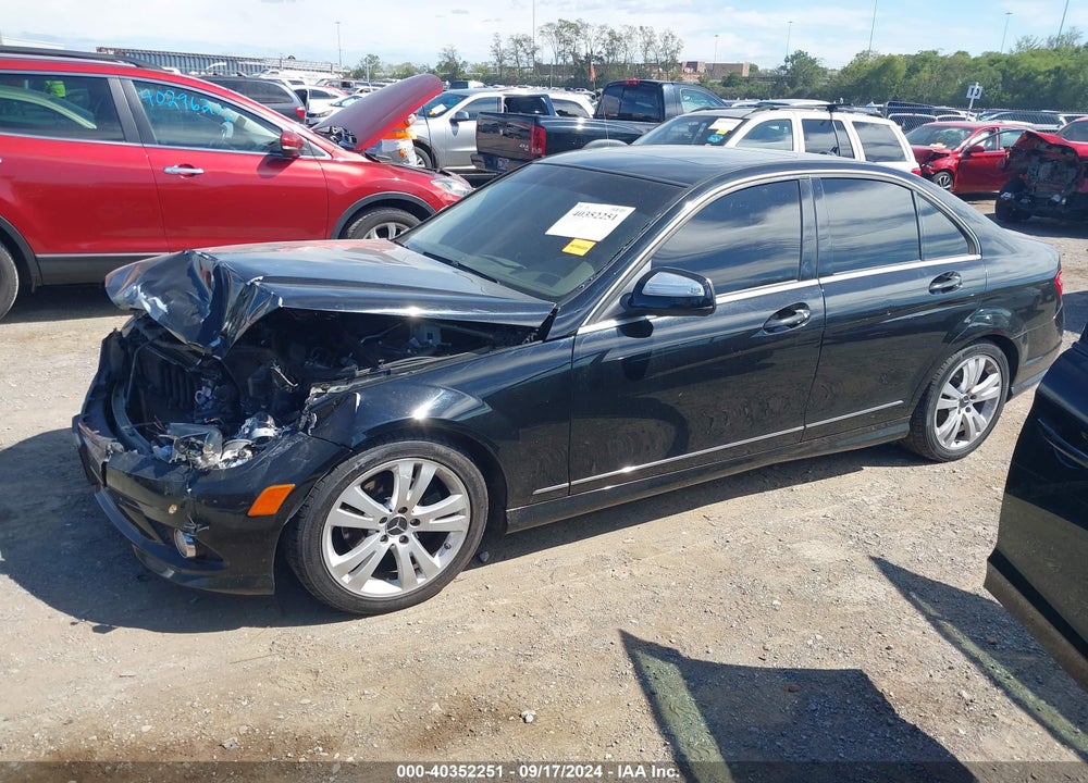 2009 MERCEDES-BENZ C 300 LUXURY/SPORT VIN: WDDGF54X79R065220