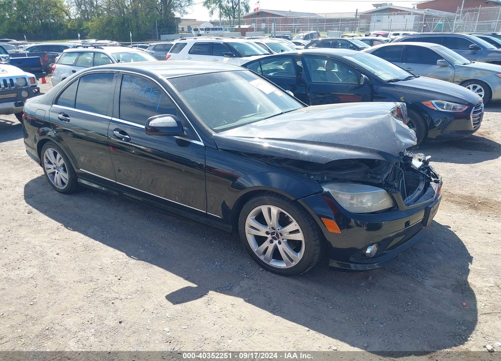 2009 MERCEDES-BENZ C 300 LUXURY/SPORT VIN: WDDGF54X79R065220