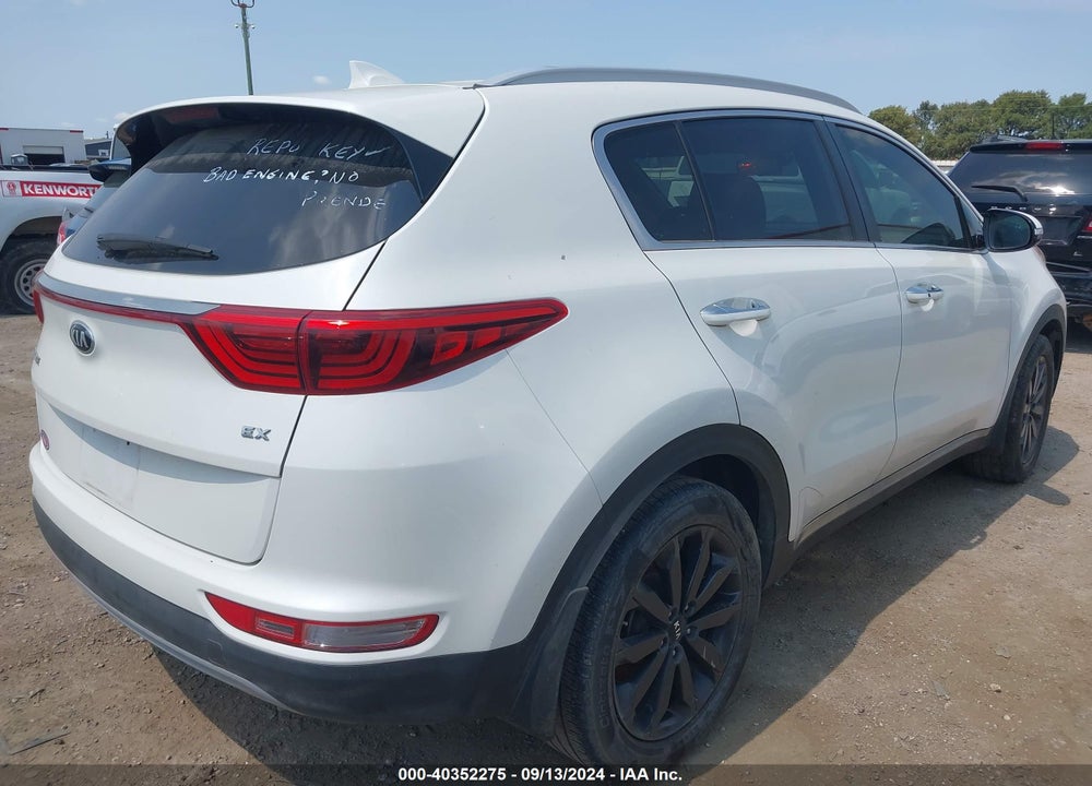 2019 KIA SPORTAGE EX VIN: KNDPN3AC1K7578595