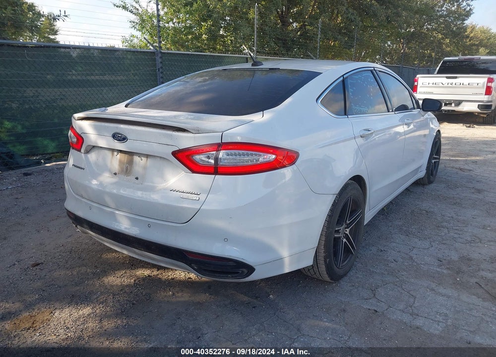 2016 FORD FUSION TITANIUM VIN: 3FA6P0K9XGR174496