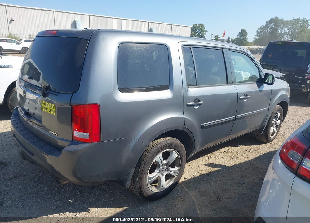 2012 HONDA PILOT EX-L VIN: 5FNYF4H56CB038265
