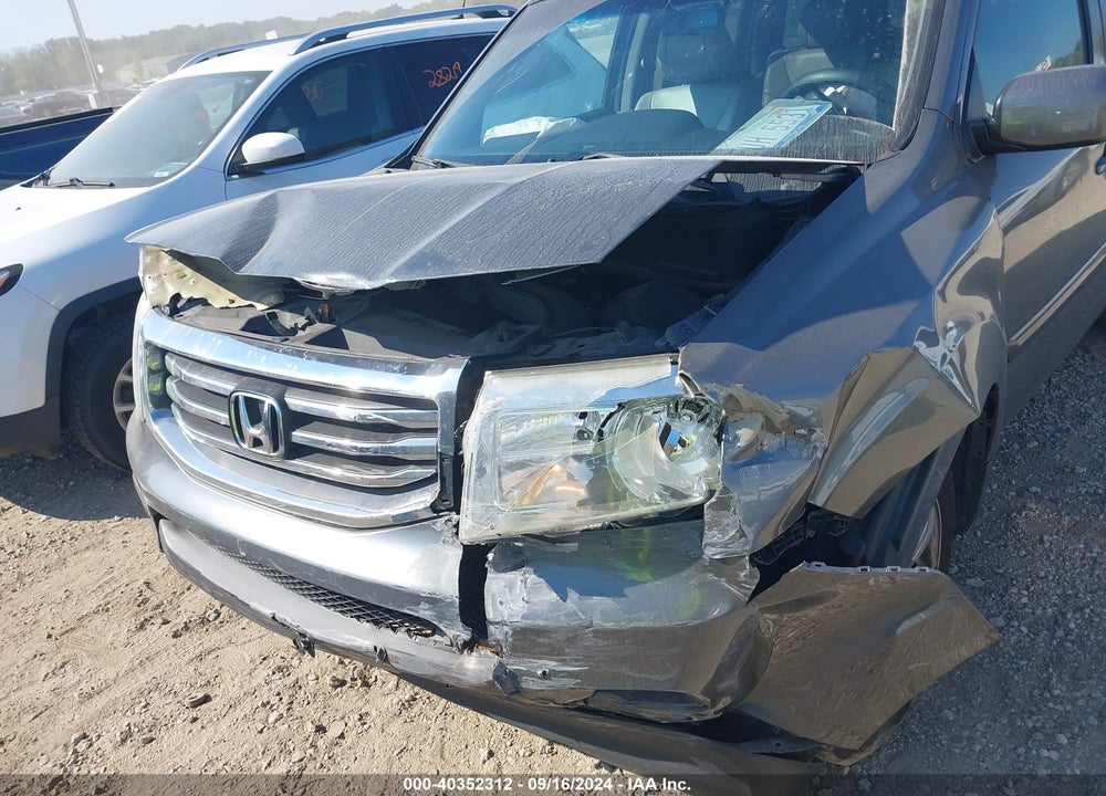 2012 HONDA PILOT EX-L VIN: 5FNYF4H56CB038265