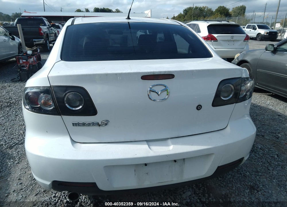 2008 MAZDA 3 I SPORT VIN: JM1BK12F081854597