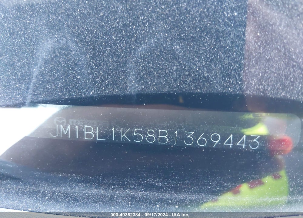 2011 MAZDA 3 S SPORT VIN: JM1BL1K58B1369443