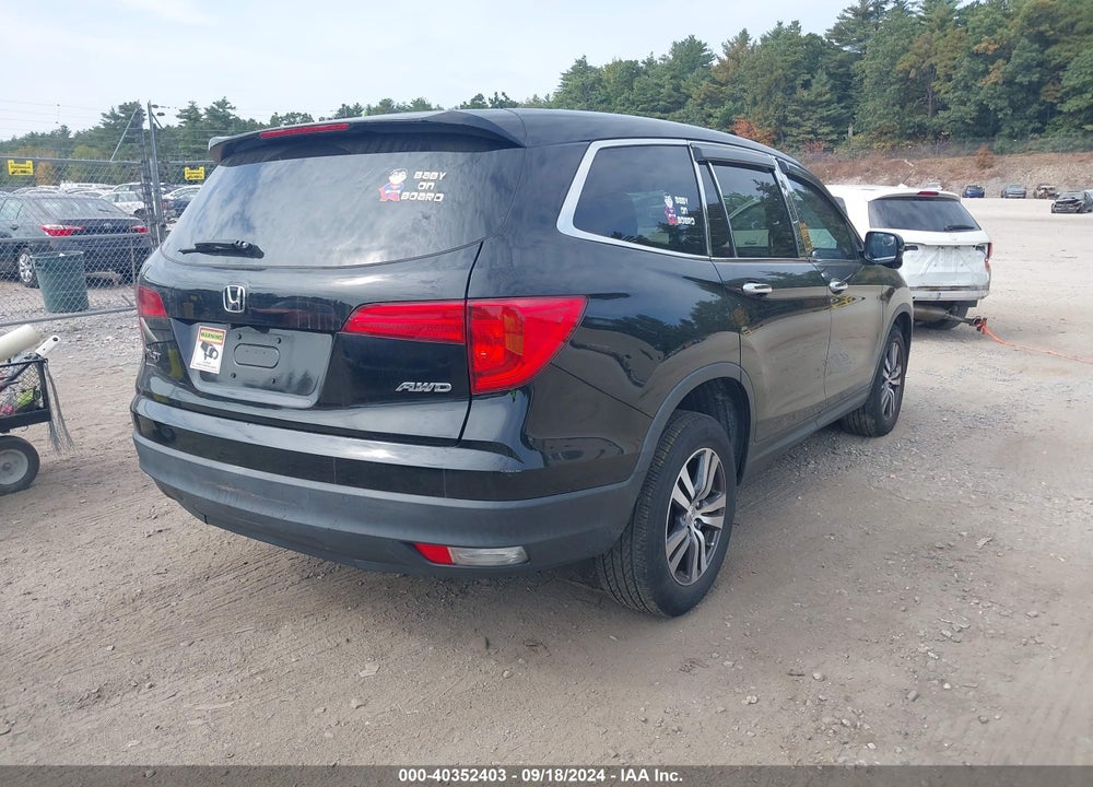 2018 HONDA PILOT EX VIN: 5FNYF6H38JB054359