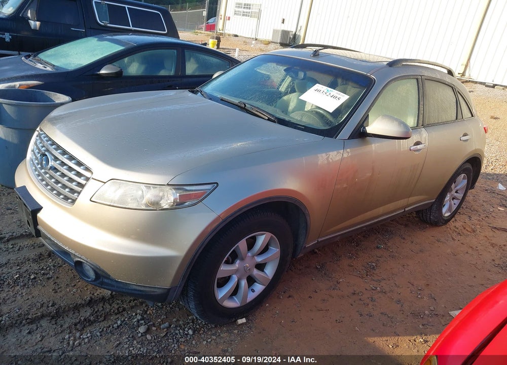 2005 INFINITI FX35 VIN: JNRAS08W95X213759