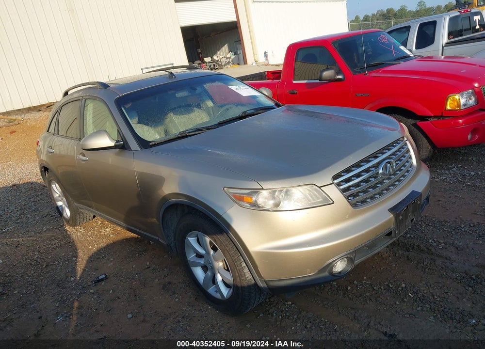 2005 INFINITI FX35 VIN: JNRAS08W95X213759