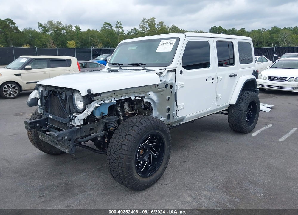2021 JEEP WRANGLER UNLIMITED SAHARA ALTITUDE 4X4 VIN: 1C4HJXEN6MW668546