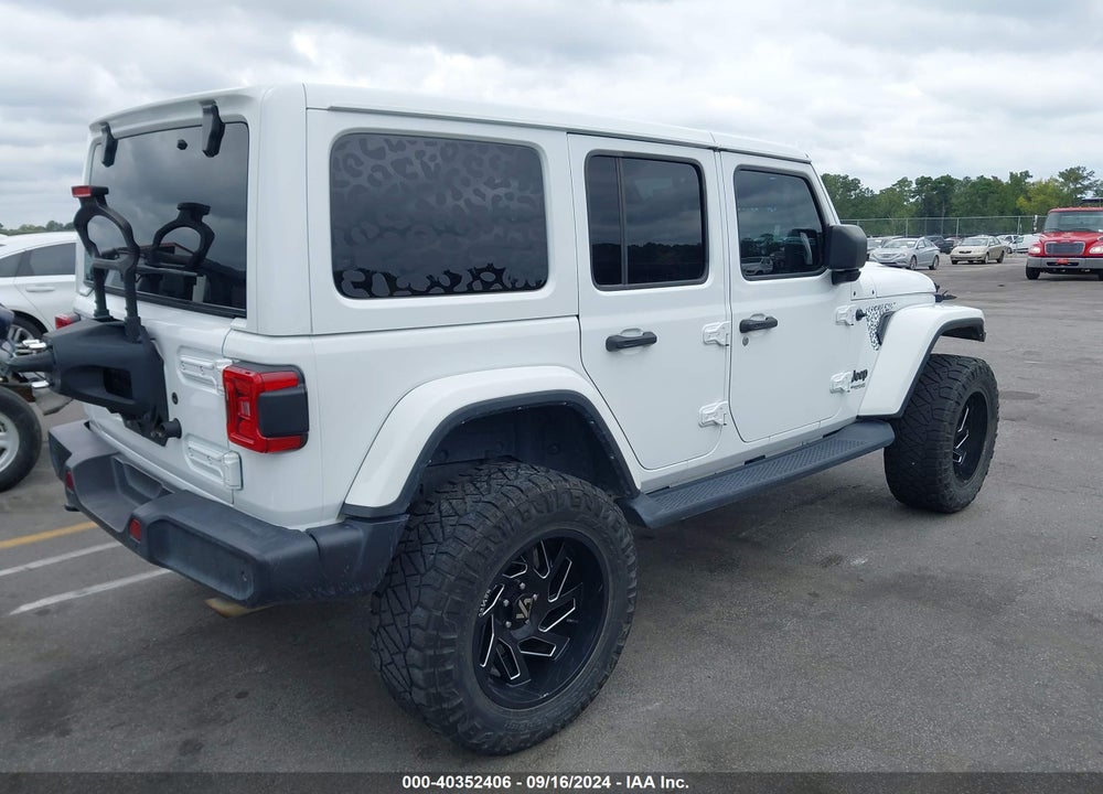 2021 JEEP WRANGLER UNLIMITED SAHARA ALTITUDE 4X4 VIN: 1C4HJXEN6MW668546