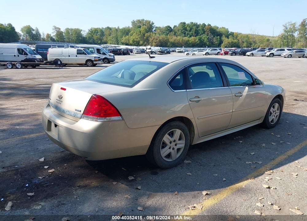 2011 CHEVROLET IMPALA LS VIN: 2G1WF5EK7B1212684