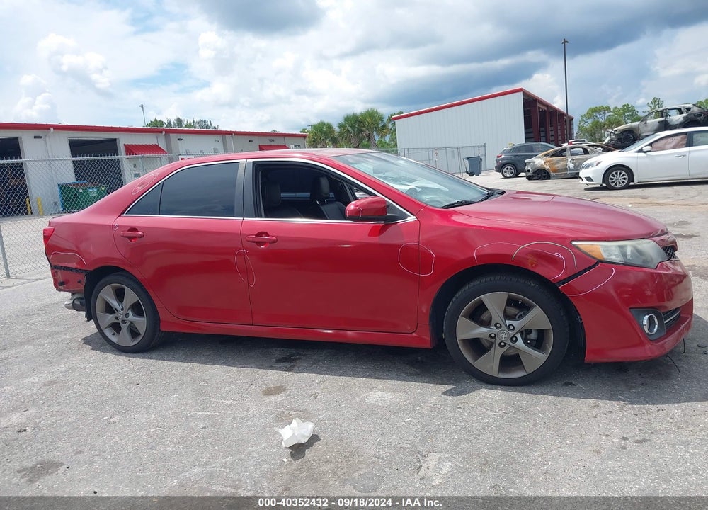 2014 TOYOTA CAMRY SE SPORT VIN: 4T1BF1FK0EU864841