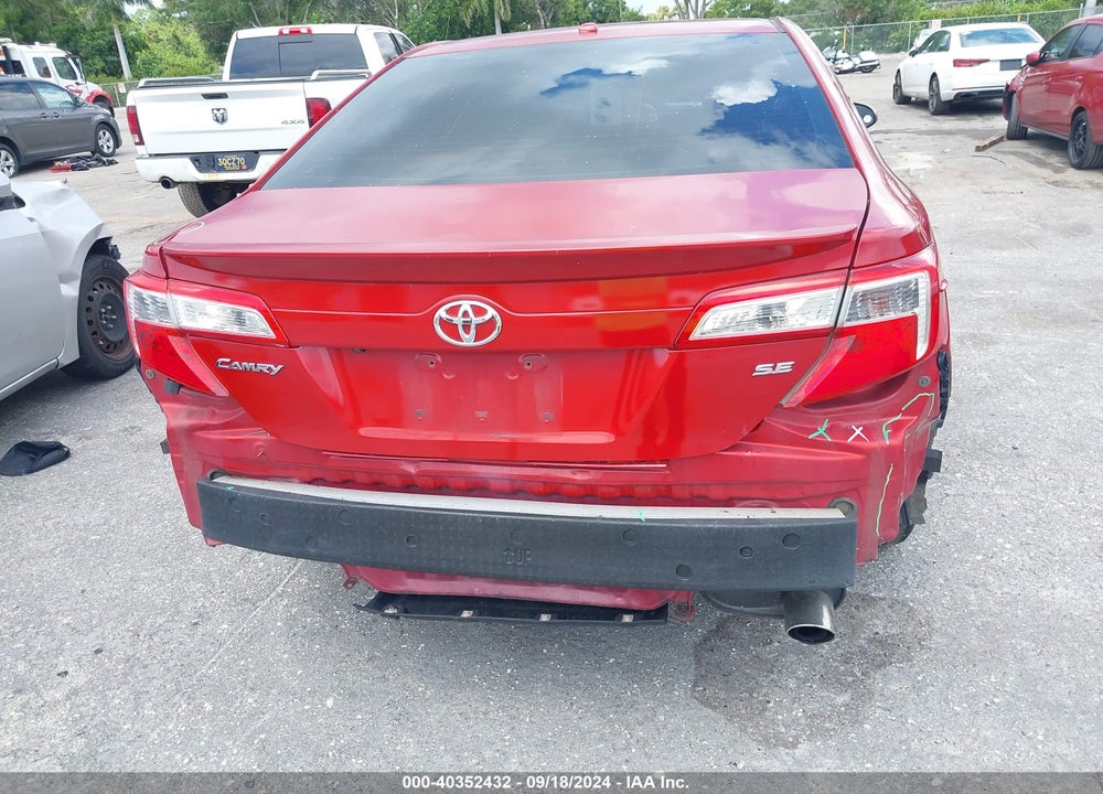 2014 TOYOTA CAMRY SE SPORT VIN: 4T1BF1FK0EU864841