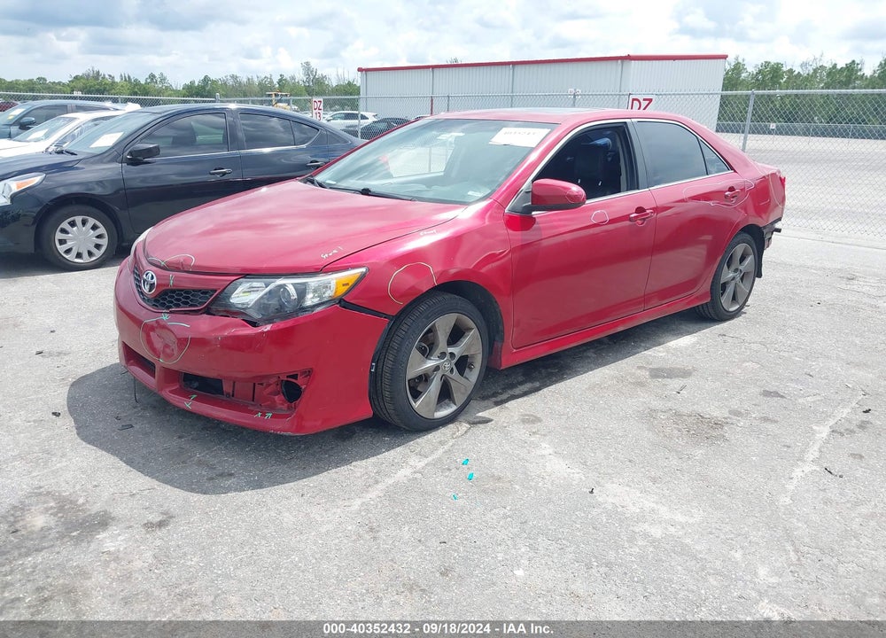 2014 TOYOTA CAMRY SE SPORT VIN: 4T1BF1FK0EU864841