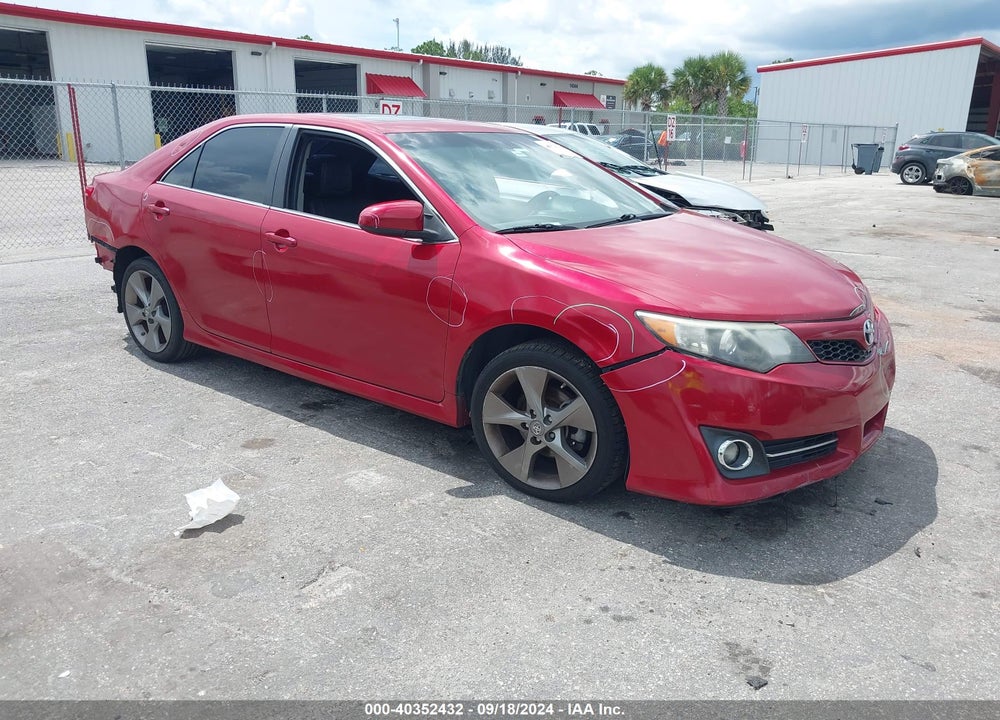 2014 TOYOTA CAMRY SE SPORT VIN: 4T1BF1FK0EU864841