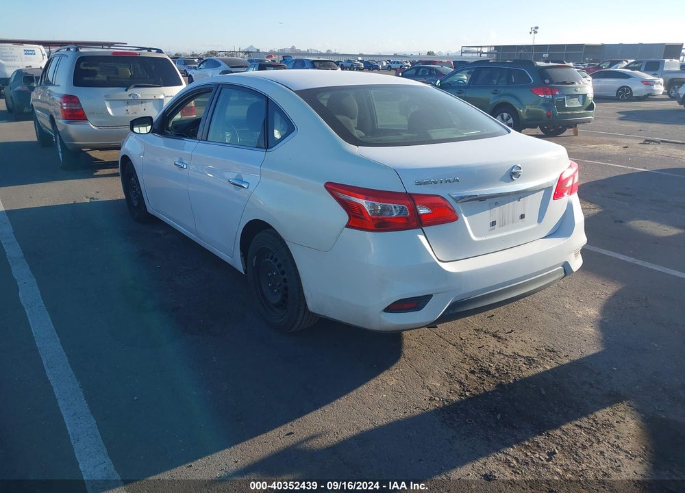 2018 NISSAN SENTRA S VIN: 3N1AB7AP5JY280477