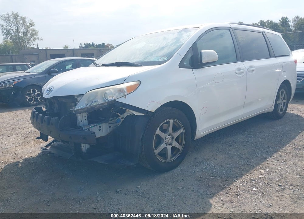 2012 TOYOTA SIENNA LE V6 8 PASSENGER VIN: 5TDKK3DC3CS251914