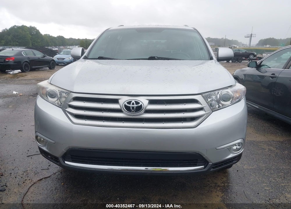 2013 TOYOTA HIGHLANDER BASE PLUS V6 VIN: 5TDZK3EH6DS135522