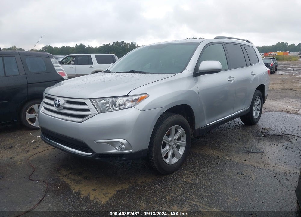 2013 TOYOTA HIGHLANDER BASE PLUS V6 VIN: 5TDZK3EH6DS135522