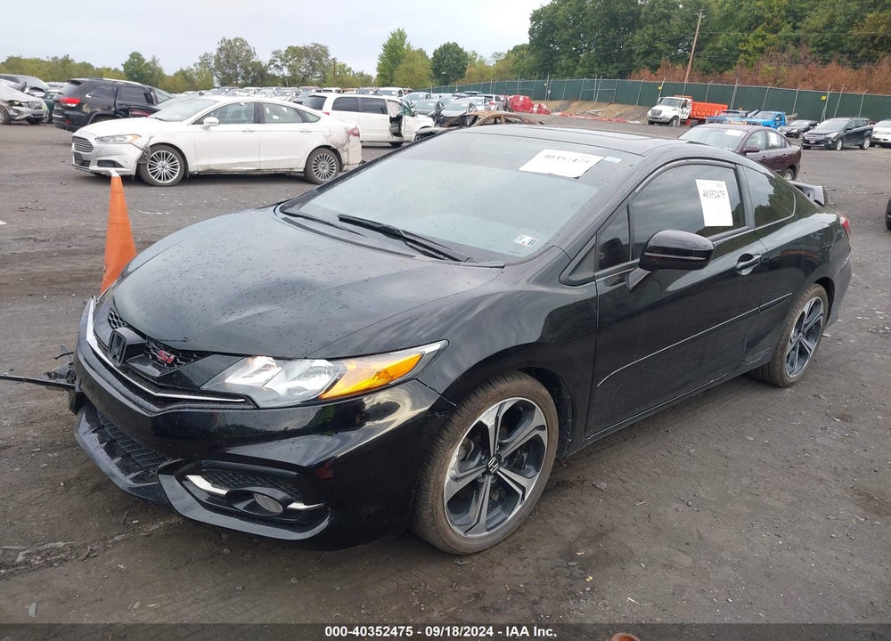 2014 HONDA CIVIC SI VIN: 2HGFG4A50EH701942