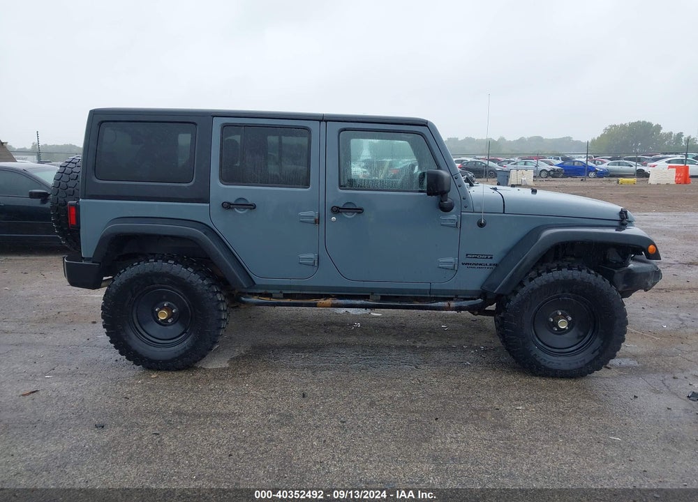 2015 JEEP WRANGLER UNLIMITED FREEDOM EDITION/SPORT/WILLYS WHEELER VIN: 1C4BJWDG2FL542711