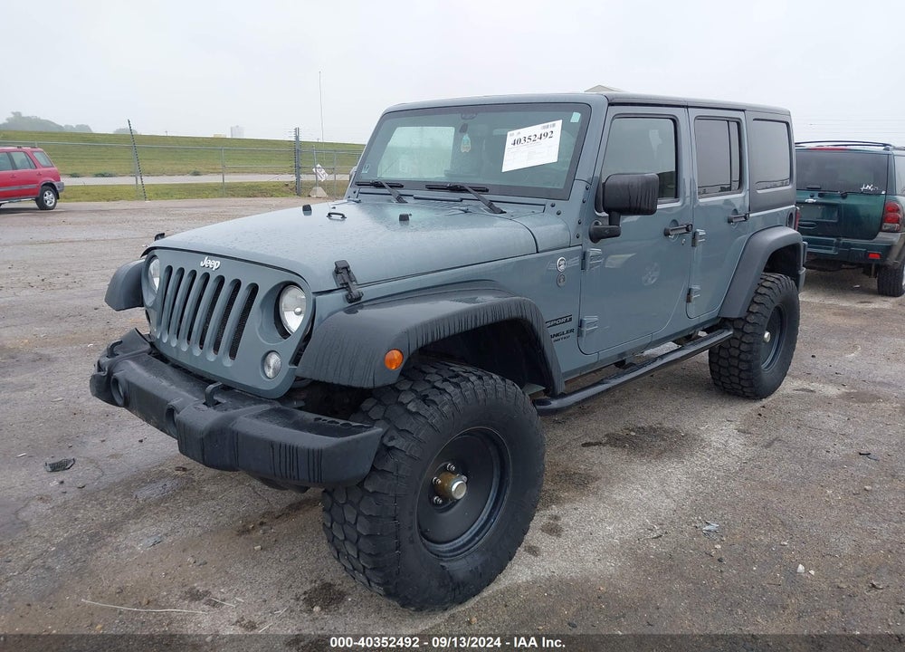 2015 JEEP WRANGLER UNLIMITED FREEDOM EDITION/SPORT/WILLYS WHEELER VIN: 1C4BJWDG2FL542711