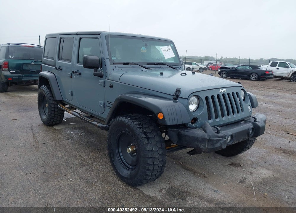 2015 JEEP WRANGLER UNLIMITED FREEDOM EDITION/SPORT/WILLYS WHEELER VIN: 1C4BJWDG2FL542711