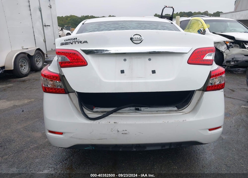 2015 NISSAN SENTRA S VIN: 3N1AB7AP5FY378643