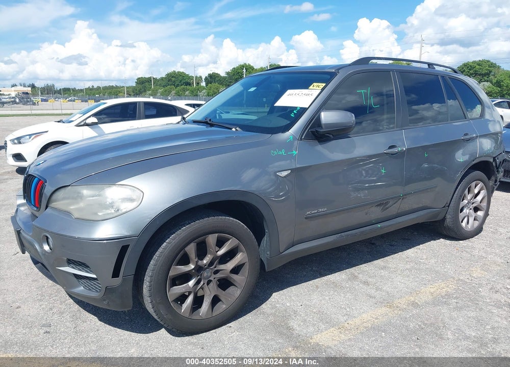 2012 BMW X5 XDRIVE35I/XDRIVE35I PREMIUM/XDRIVE35I SPORT ACTIVITY VIN: 5UXZV4C56CL750348