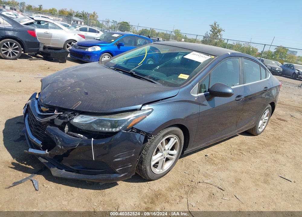 2016 CHEVROLET CRUZE LT AUTO VIN: 1G1BE5SM1G7289648