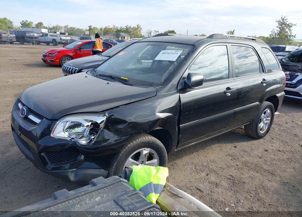 2009 KIA SPORTAGE LX V6 VIN: KNDJE723497570366