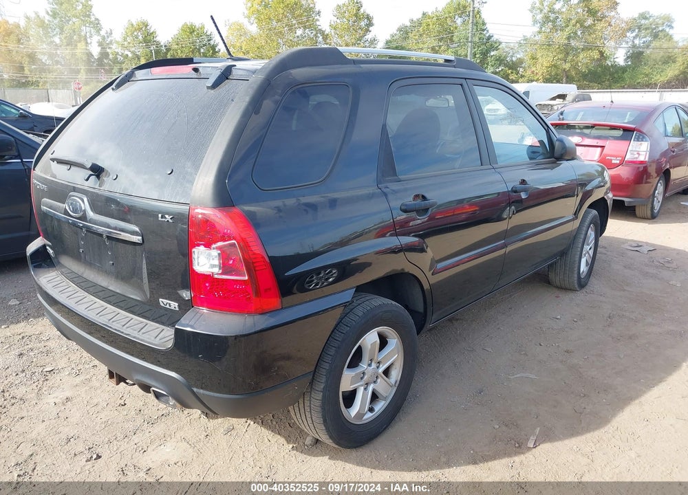 2009 KIA SPORTAGE LX V6 VIN: KNDJE723497570366