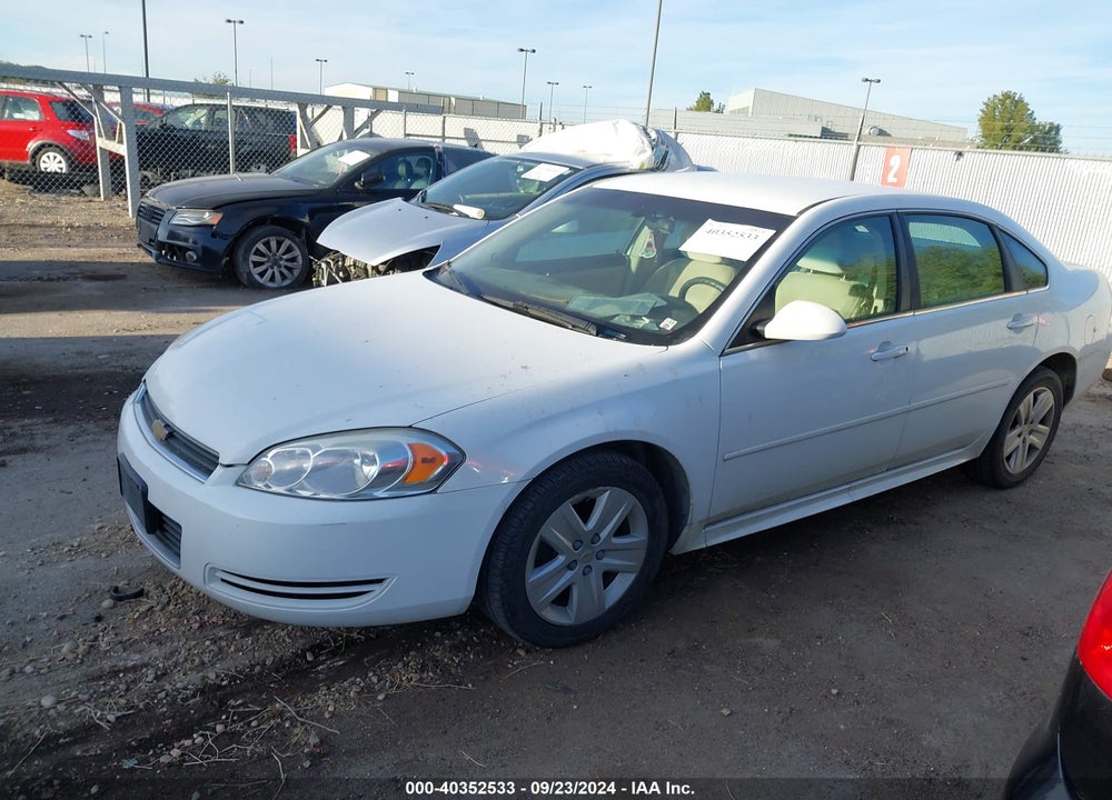 2010 CHEVROLET IMPALA LS VIN: 2G1WA5EK5A1253781